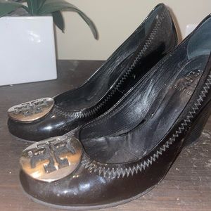 Size 6 Tory Burch Wedges
